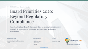 Board Priorities 2026