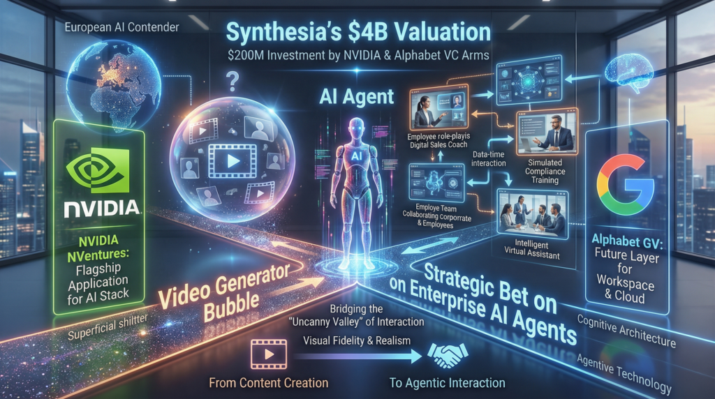 Synthesia's $4B Valuation: Strategic Bet on Enterprise AI Agents or Video Generator Bubble?